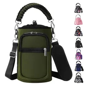B0BTB1LG42 ACETREKER Water Bottle Carrier Half Gallon Sleeve