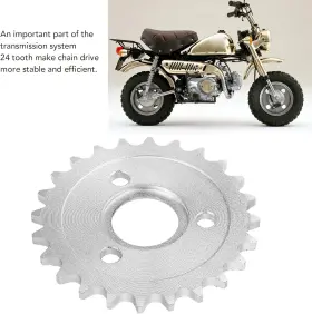 ACOUTOM9ZPBDWXKR ACOUTO Chain Rear Sprocket Steel Alloy 420 #3 ACOUTOM9ZPBDWXKR ACOUTO Chain Rear Sprocket Steel Alloy 420 #3
