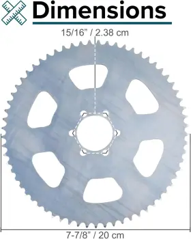 N83-9200 ALVEYTECH Chain Sprocket Go Mini Karts #2