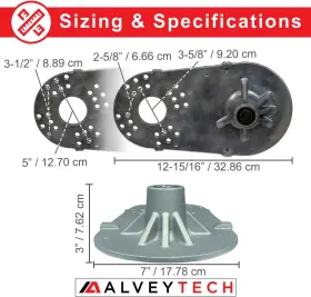 TAV2 ALVEYTECH Shaft Drive Clutch Torque Converter Kit Comet #3