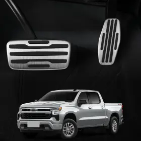 CV111 ANFOKAS Car Pedal Covers Pads Chevrolet Gmc Silverado
