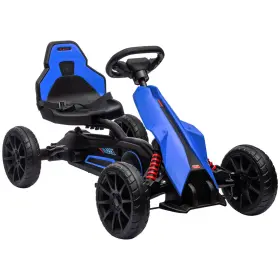 US370-286V00BU0145 AOSOM Kids Pedal Go Kart Seat Swing Axle