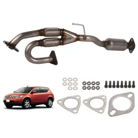 AID-A0482A0019 APDALE Front Exhaust Catalytic Converter Pipe