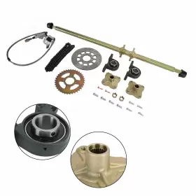 G035-018 ARTUDATECH Atv Go Kart Rear Axle Sprocket Brake Hub #2