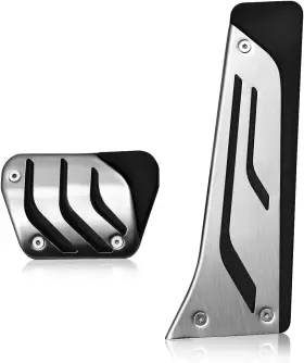 Suvelam AUTOBIG Steel Gas Accelerator Brake Pad Pedal Cover
