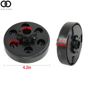 APO133776 AUTOOOPARTS Centrifugal Go Kart Clutch Chain 420 #2