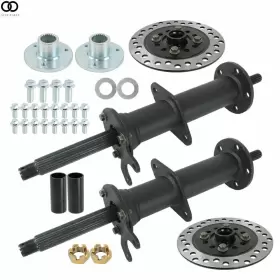 APO283488 AUTOOOPARTS Rear Axle Stud Hub Wheels Go Kart Atv
