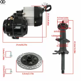 APO283496 AUTOOOPARTS Rear Axle Electric Brushless Motor Go #2