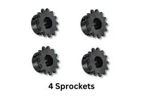 2127 AZUSA Chain Go Kart Jackshaft Steel Sprocket
