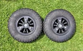 AZ-1072 AZUSALITE Go Kart Front Wheels Tires Spindles