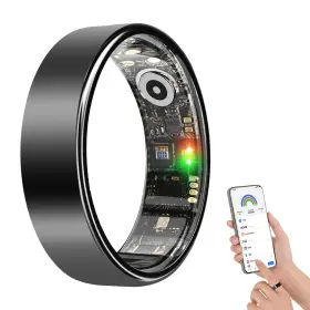 B0FJFS64NR BENIO Smart Ring Women Men Heart Rate Fitness