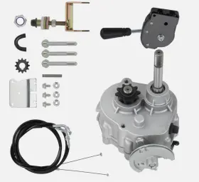 3AQF7X BFO Go Kart Forward Reverse Gearbox Engine Kit