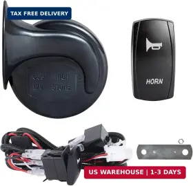 BE024-N BOINE Utv Horn Rocker Switch Kit Polaris