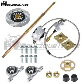 BOU2285888 BOUTIQUETROVE Brake Sprocket Hub Drift Go Kart Kit