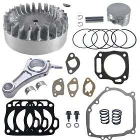 Buhnss Amkk-bd11310 3.303 Inch Billet Aluminum Connecting Rod And 10krpm Flywheel With 18lb Valve Spr