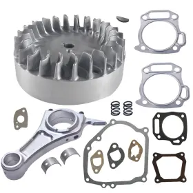 Buhnss Bd11696 3.323 Inch 020 Billet Aluminum Connecting Rod And 10krpm Flywheel With 26lb Valv