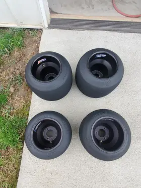 SS33A BURRIS Go Kart Racing Tires Vank Wheels