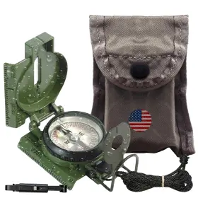 B000E90E44 CAMMENGA Military Phosphorescent Lensatic Shock