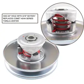 414307054552 CAQEG Go Kart Torque Converter Clutch Pulley Rep #3
