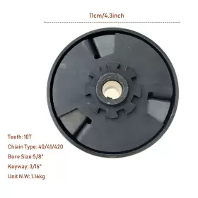 940981432985 CAQEG Centrifugal Clutch Shaft Chain Sprocket #2