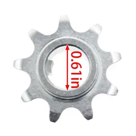 715020952634 CARBHUB Jackshaft Sprocket Manco Go Kart Mini #2