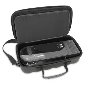 B0CNBTR5MX CASEMATIX Travel Audio Technica Turntable