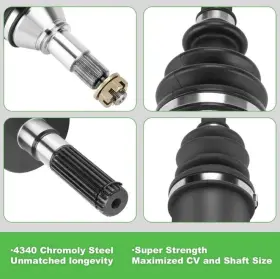 705400952 CHABUSHI Eje Delantero Derecho Cv Para Cam Am Atv #3