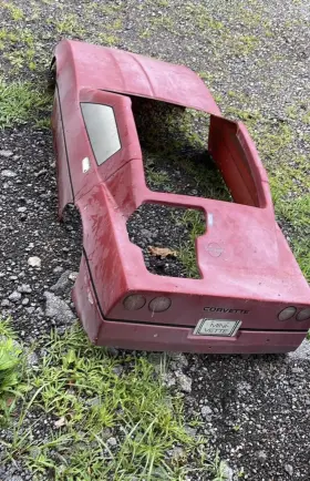 ZZZ000 CHEVROLET Go Kart Body Fiberglass Corvette #3