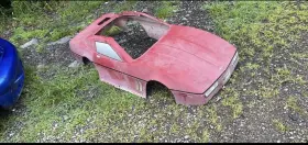 ZZZ000 CHEVROLET Go Kart Body Fiberglass Corvette