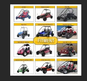 B0DFGHWYMK CHIKIA Go Kart Cover Trailmaster Tao #3