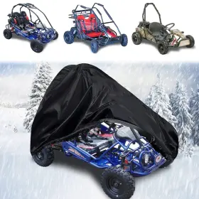 GKCY170115120 CHIKIA Go Kart Cover Waterproof Coleman 420D