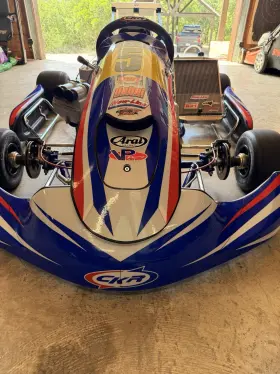 KZ-R1 CKR Gas Go Kart Mychron Dash Tires Wheels Stand Kz