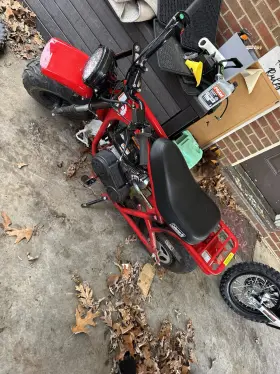 B200R COLEMAN Mini Rode Town Fun Straight Piped