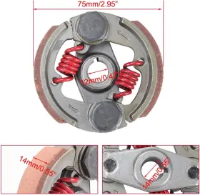 JX-00239 CYLEMOTO Clutch Pad Springs Engine Raci #2