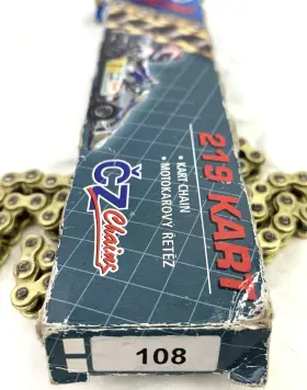 219-108 CZ CHAINS Pitch High Kart Race Chain Link