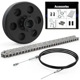 T12-C71 DCYCLE Go Kart Clutch Throttle Cable Kit GX160 GX200
