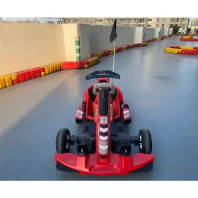 F100RED DELOREAN Racing Go Kart #3