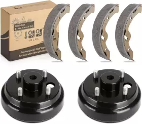 445020324324 Brake Drums Shoes Ezgo Electric Kit Golf
