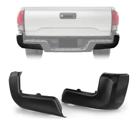 Ecotric Ecoet-352 Rear Bumper End Cap Compatible With 2016-2023 Toyota Tacoma Without Senso