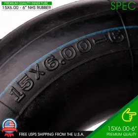 EURO-INTUBE-156006-2X EUROSPEEDTREND Tire Inner Tubes Lawn Go #3