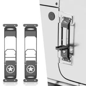 Eyouhz E-xbhs-2000-fba For Jk Jl Jt Hinge Step Foldable Foot Pedal With Bottle Opener Compatible Wit