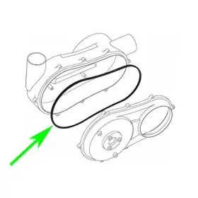 5521831 FCNFLZF Outer Clutch Cover Seal Belt Box Drive Gasket