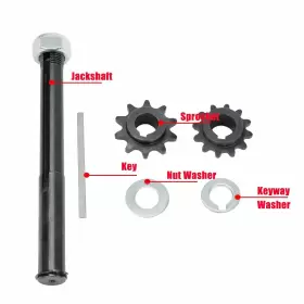 940981410914 FEKUAR Go Kart Torque Converter Jackshaft Key #3