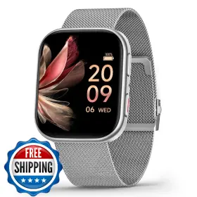 B0D6W3RFWL FITVII Smart Watch Fitness Bp Sleep Sport Tracker