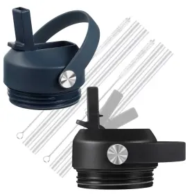 Florapell B0cjhnnysy Yeti Straw Lid Set 26-64oz Rambler Flex Handle Screw Top Replacement Leak-proof