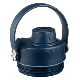 Florapell B0d8jzq9y9 Yeti Rambler Bottle Lid Screw Top Flex Handle Chug Cap Bpa Free Leakproof Navy