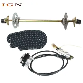 IGN1444972 GENRICS Go Kart Rear Axle Sprocket Hub Disc Brake