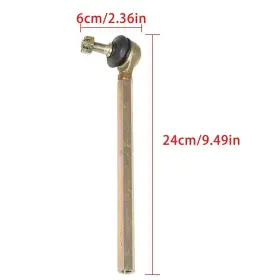 GPS1742936 GOLFPARTSTORE Steering Wheel Steel Gear Rack Shaft #3