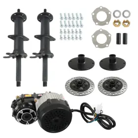 GPS3685448 GOLFPARTSTORE Rear Axle Differential Electric Hub