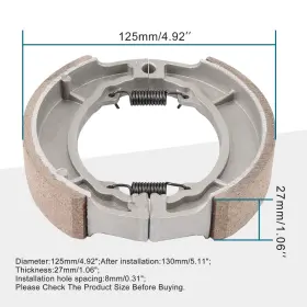 702114888146 GOOFIT Brake Shoe Drum Roketa Sunl Jonway Taotao #2